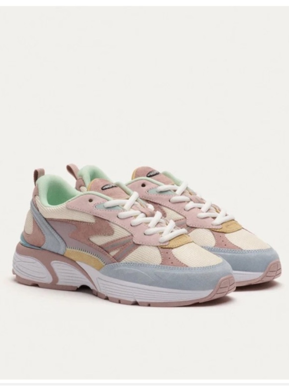 HOFF Alaska Sneakers Multicolor Mauve Colorful Low Top Trainers Size 9 EUR 40